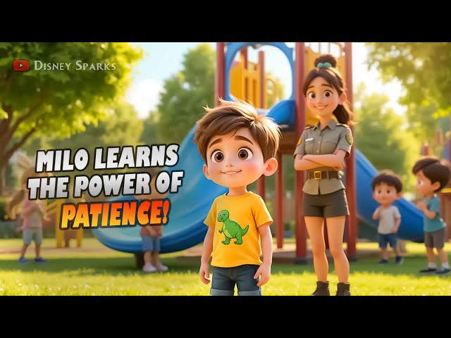 Learn Patience with Milo! 😉 | Fun Story for Kids | Disney Sparks