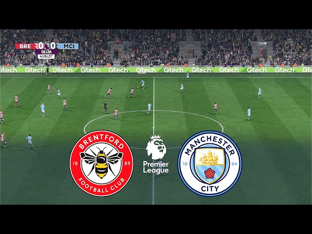 BRENTFORD vs MANCHESTER CITY / PREMIER LEAGUE 2024/25