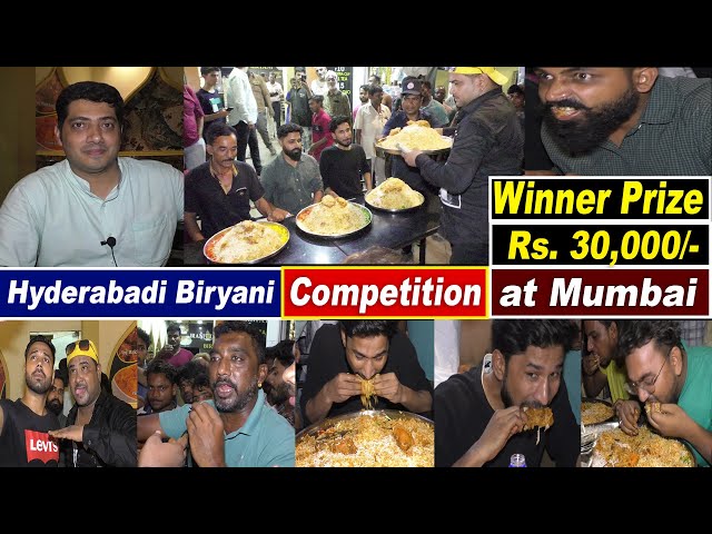 Hyderabadi Biryani Competition At Mumbai | Food Challenge | Mumbai Public Reaction | Ali Khan Chotu