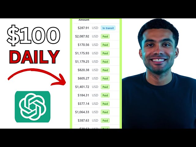 (NEW) Make $100/Day with ChatGPT AI Bot (Make Money Online FAST 2025)