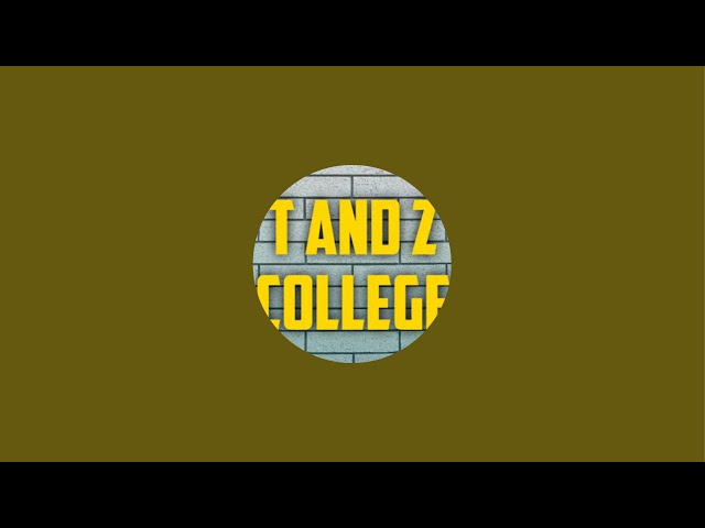 T AND Z COLLEGE is live! jifunze software live