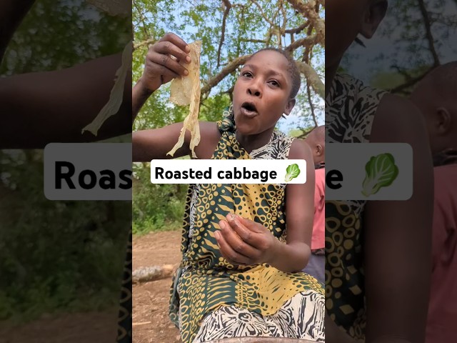 Wow,,😲 Hadzabe women always Never joke with food 😜‼️#shorts #cooking #viralvideo