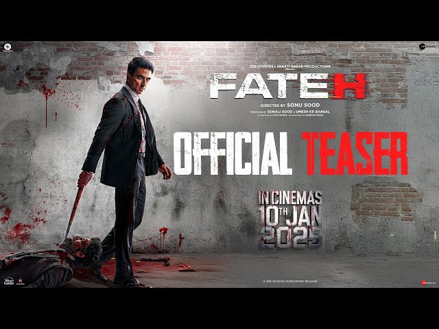 Fateh | Official Teaser l Sonu Sood | Jacqueline Fernandez | In Cinemas 10th January