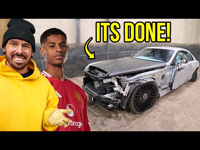 I REBUILT MARCUS RASHFORD'S  WRECKED ROLLS ROYCE