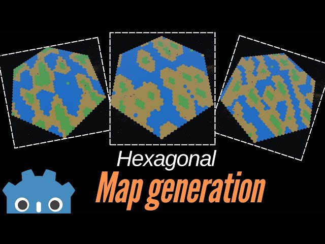 Hexagonal Map Generation In Godot! Procedural World Gen