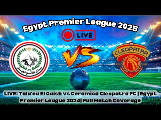 Egypt Premier League: Tala'ea El Gaish vs Ceramica Cleopatra FC | Full Match Highlights 2024