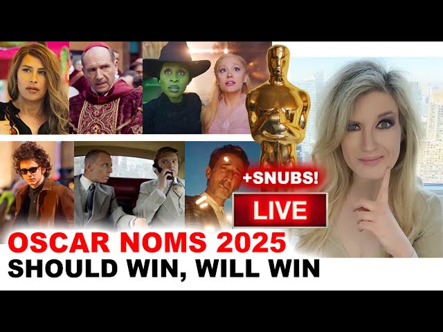 Oscar Nominations 2025, Snubs & Predictions - Oscars 2025