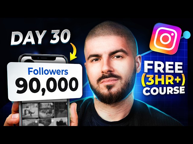 How to Grow on Instagram in 2025 - Full 3hr+ Course