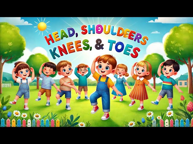 Head, Shoulders, Knees, And Toes | Nursery Rhymes | Kids Song