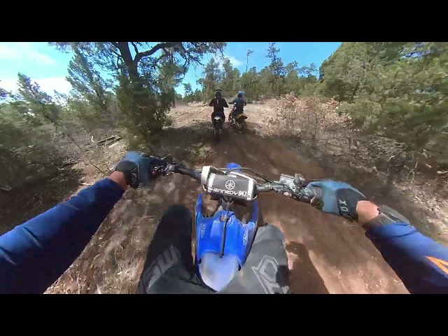 Dirt Bikes enjoying some Mountain Trails