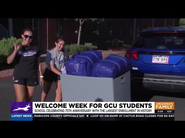 Welcome Week begins for GCU students in Phoenix