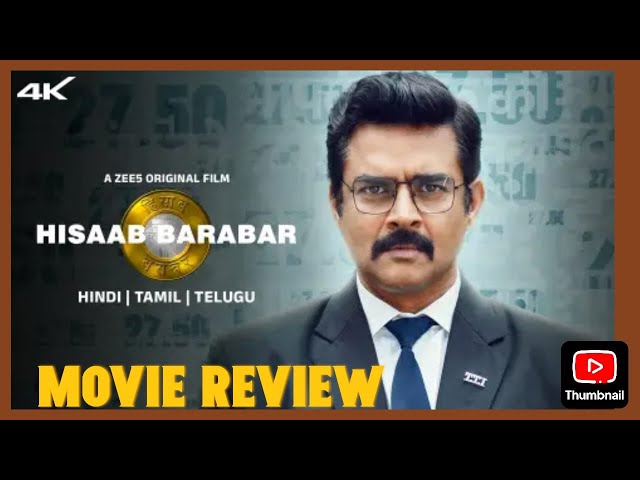 Hisaab Barabar | 2025 | Movie Review | Uncover the truth behind the bank's closed doors | zee5