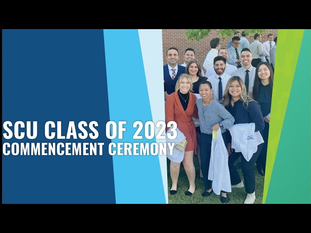 SCU Commencement December 2023