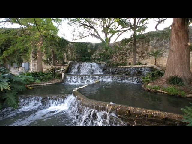 A Waterfall at River Walk