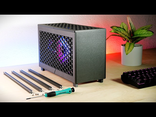 FreeBeam - Free 3D Printed PC Gaming Case using MakerBeam Extrusions