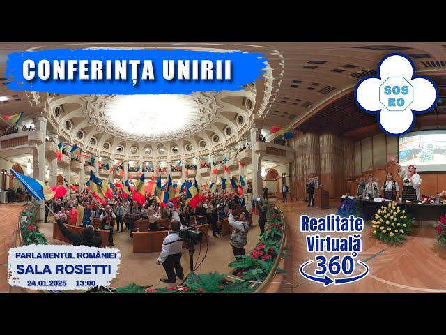 Palatul Parlamentului - Conferința Unirii - în Realitate Virtuală (VR 360°)