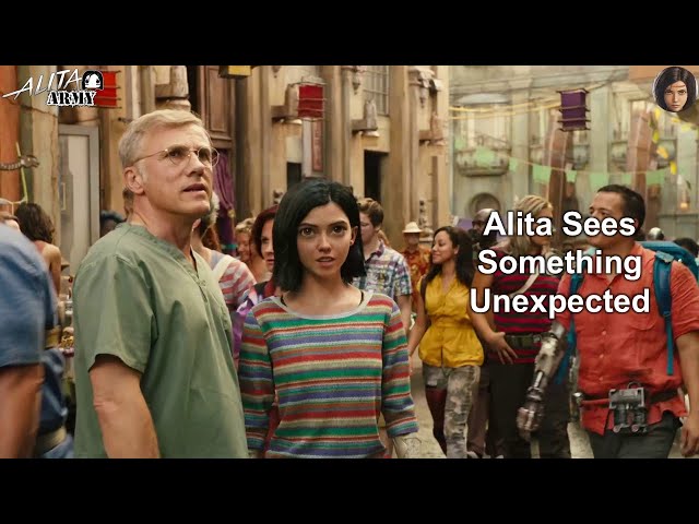 Alita Sees Something Unexpected | Alita Battle Angel