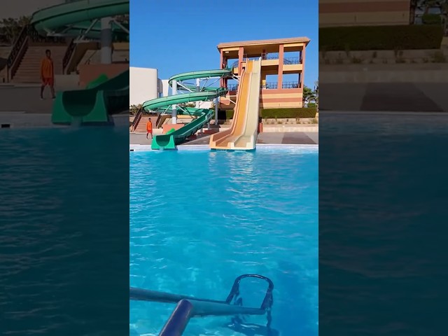 🌊 Malikia Resort Abu Dabbab – Aquapark pełen zabawy! 🏄‍♂️💦 #mixtravel