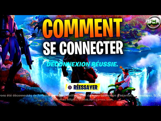 COMMENT SE CONNECTER A FORTNITE, ASTUCE PROBLÈME DE CONNEXION FORTNITE