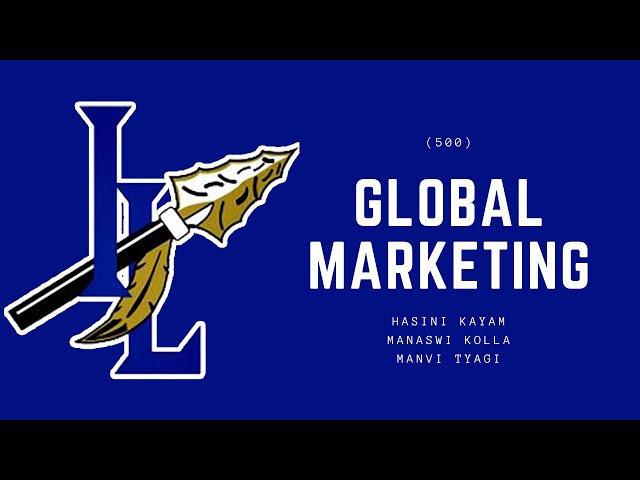 (500) Global Marketing Team- Indian Land High School