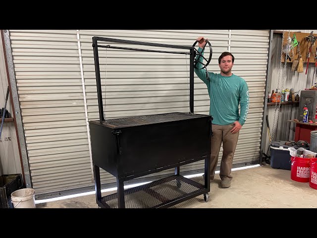 Building an Santa Maria BBQ Pit