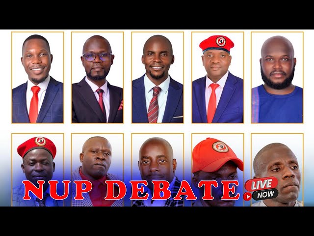 EKIRI KU OFFICE YA NUP E KAVVULE. KAWEMPE NORTH DEBATE LIVE.