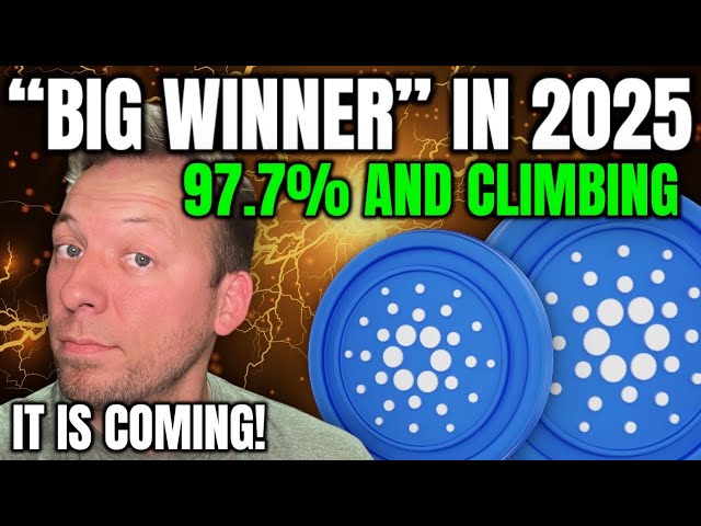 CARDANO ADA - "BIG WINNER" IN 2025!! 97.7% AND CLIMBING! IT'S COMING!