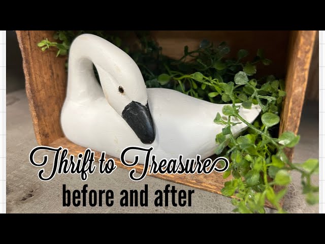 Thrift to Treasure | Creating Beautiful Home Decor