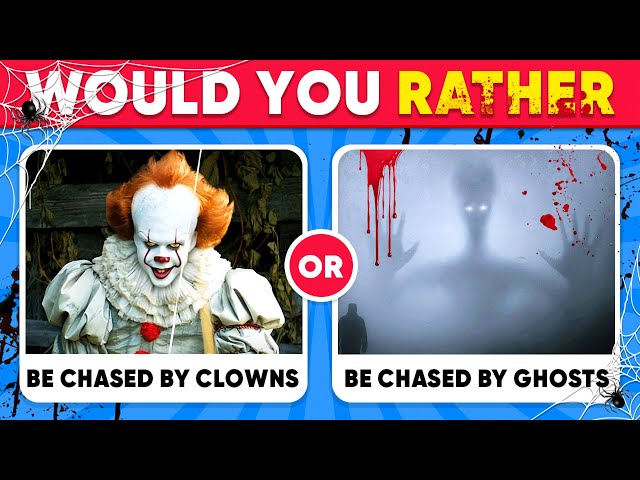 Would You Rather… FEAR Edition 😱🎃 Halloween Quiz