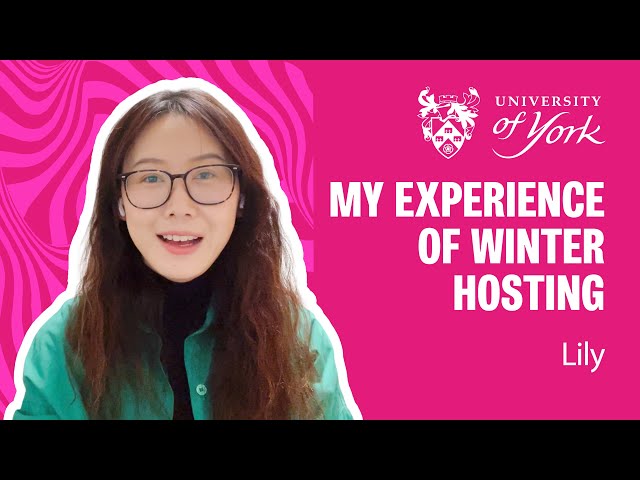 Winter hosting at the University of York