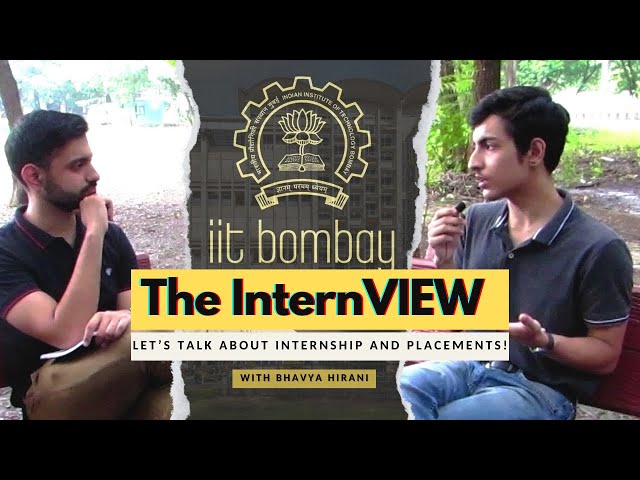 IIT Bombay Research Internship | The InternVIEW