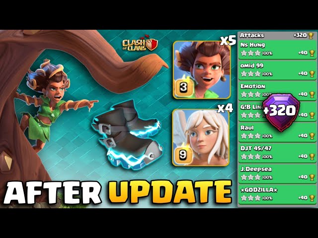 After Update🔴Root Rider Spam Electro Boots🔴TH17 Attack Strategy🔴Clash Of Clans