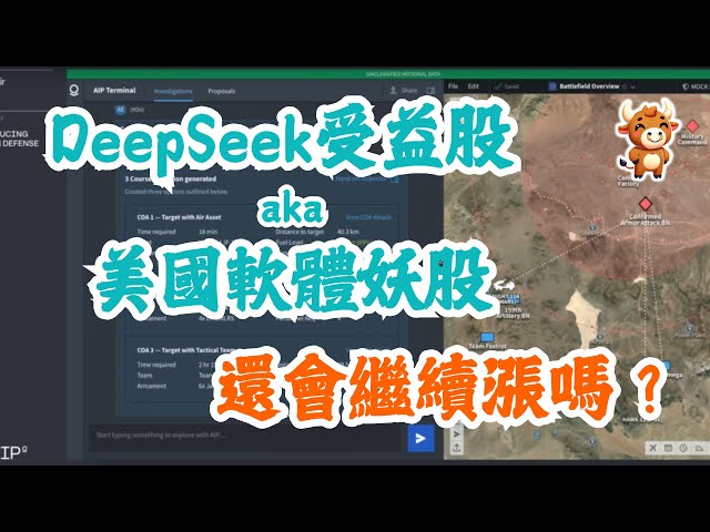 DeepSeek受益股 aka 美國軟體妖股 Palantir 還會繼續漲嗎【#小資大亨 複利的力量】