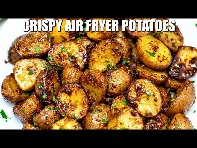 How to Make Crispy Air Fryer Potatoes - Sweet and Savory Meals