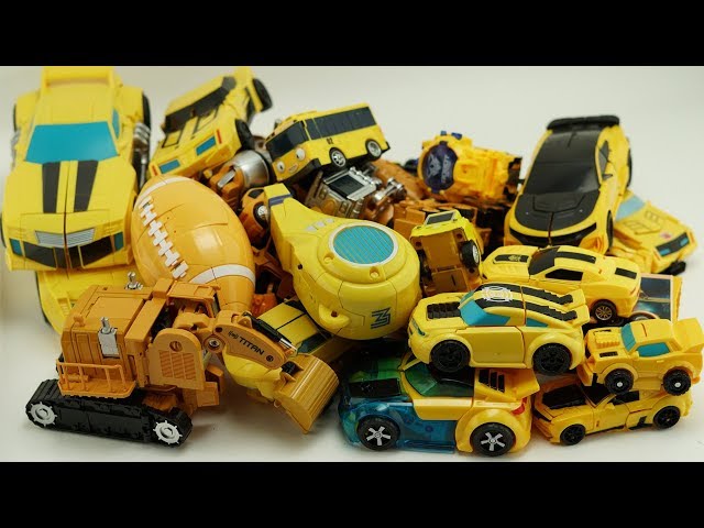 Bumblebee Yellow Car Transformers Prime Excavator, truck, cranes & boat Cars Robot Toys