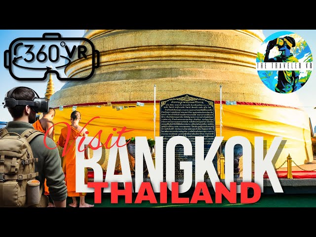 🇹🇭 Bangkok in 360° VR: Virtually Tour the Best Places in the Capital of Thailand | VR Travel Video