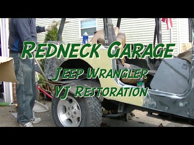 Jeep Wranger YJ Bodywork Day 2