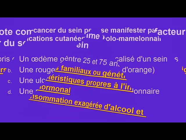 préparation au MASTER ISPITS : LA SANTÉ SEXUELLE ET REPRODUCTIVE