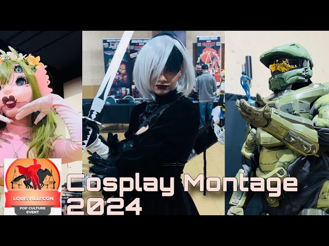 Louisvillecon Pop Culture Event Cosplay Montage 2024!