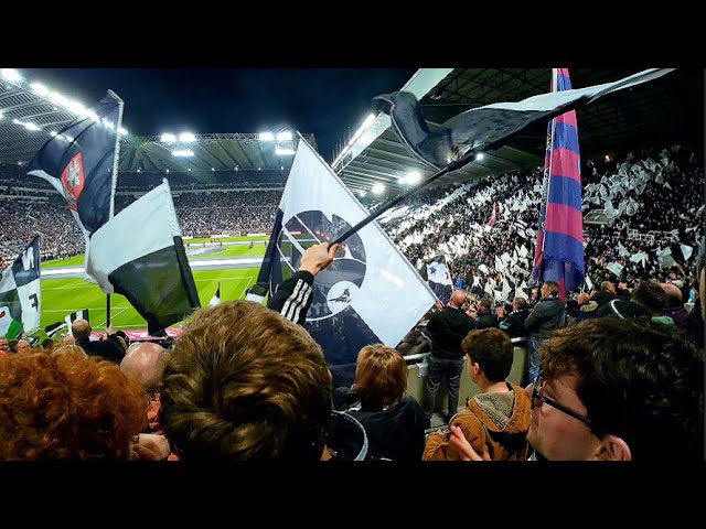 Inside the incredible atmosphere at St. James' Park as Newcastle reach the 2025 Carabao Cup final