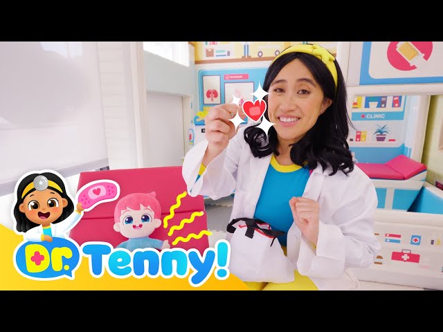 Hospital Play with Doctor Tenny🧑‍⚕️ | Song for Kids | Educational Videos for Kids | Hey Tenny!