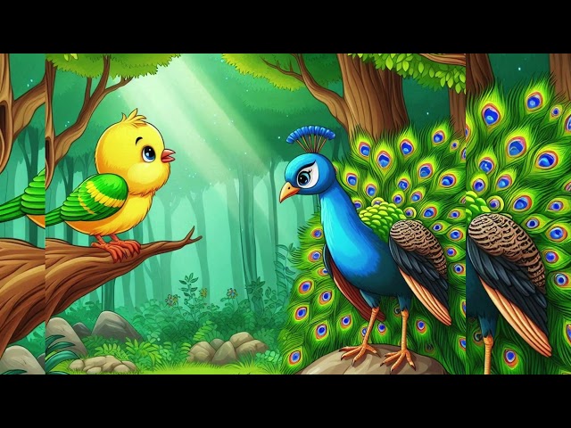 "The Sparrow Who Lied" | Always speak truth | Truth - Moral Story for kids #kidsstories #speaktruth