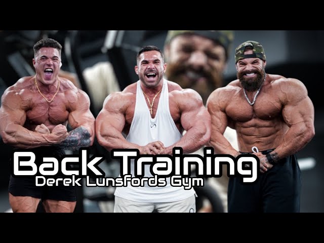 Post Mr. Olympia Back Workout / Derek Lunsfords Gym