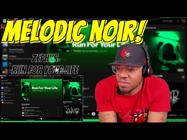 MELODIC NOIR! | Zephyr - Run for Your Life | [reaction]