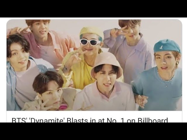 BTS' reaction on 'dynamite' debuting at NO.1 on billboard HOT100 | CONGRATULATIONS BTSARMY 😭👏✨💜