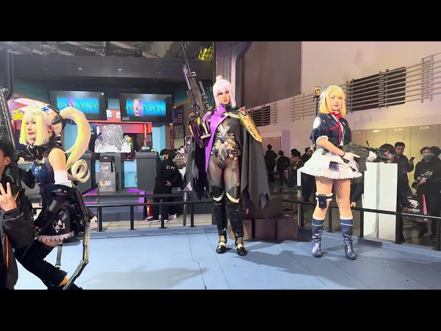 2025台北國際電玩展(Taipei Game Show) Day1 少女前線2 Coser拍照時間 ft.三位Ccoser 4K HDR 高畫質 (2160P)