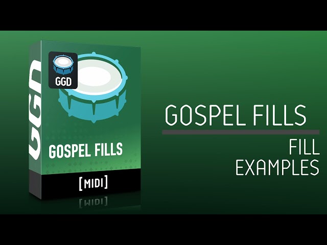 GGD Gospel Fills MIDI Pack - Medley Example