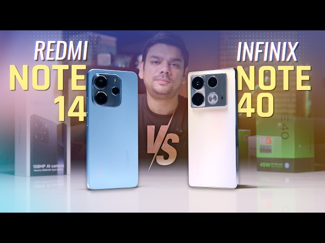 Redmi Note 14 vs Infinix Note 40 | Midrange Battle!