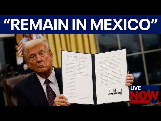 Trump on border: 'Remain in Mexico' | LiveNOW from FOX