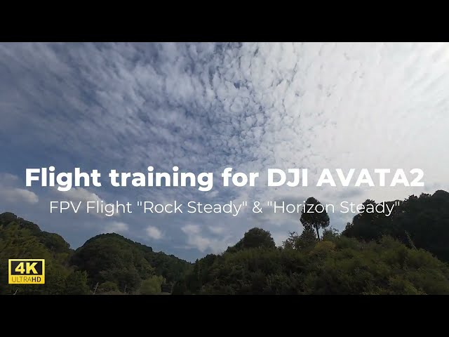 【DJI AVATA2】Flight training for DJI AVATA2 2024.10.2